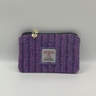 Harris Tweed Coin Purse Handmade Scottish Wool Pouch