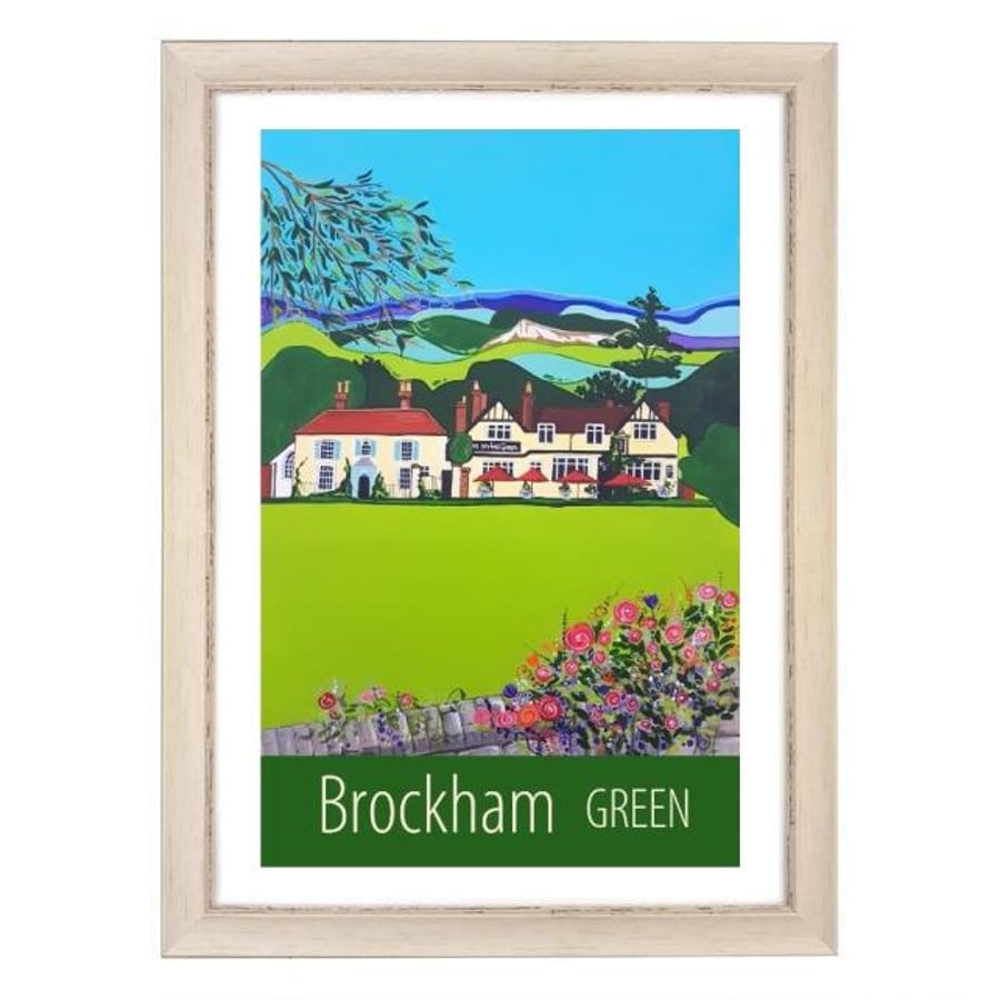 Brockham Green - White frame