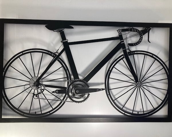 Bike - Metal Wall Art, Metal Bicycle Wall Art, Bike Gifts, , Cycling Art, Bicycl