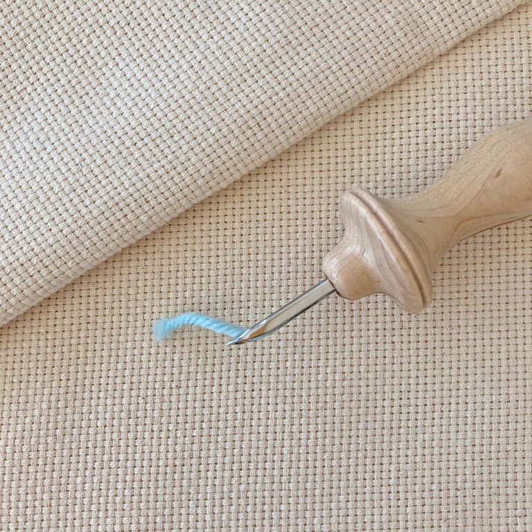 Monks Cloth Fabric 11-12 Count For Punch Needle. Fabric For Punch Needle