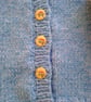 Baby and Child's Cardigan with Butterfly Pattern on the Back, Child's Cardigan - Image 5