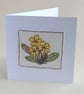 Embroidered Primrose Card - Image 3