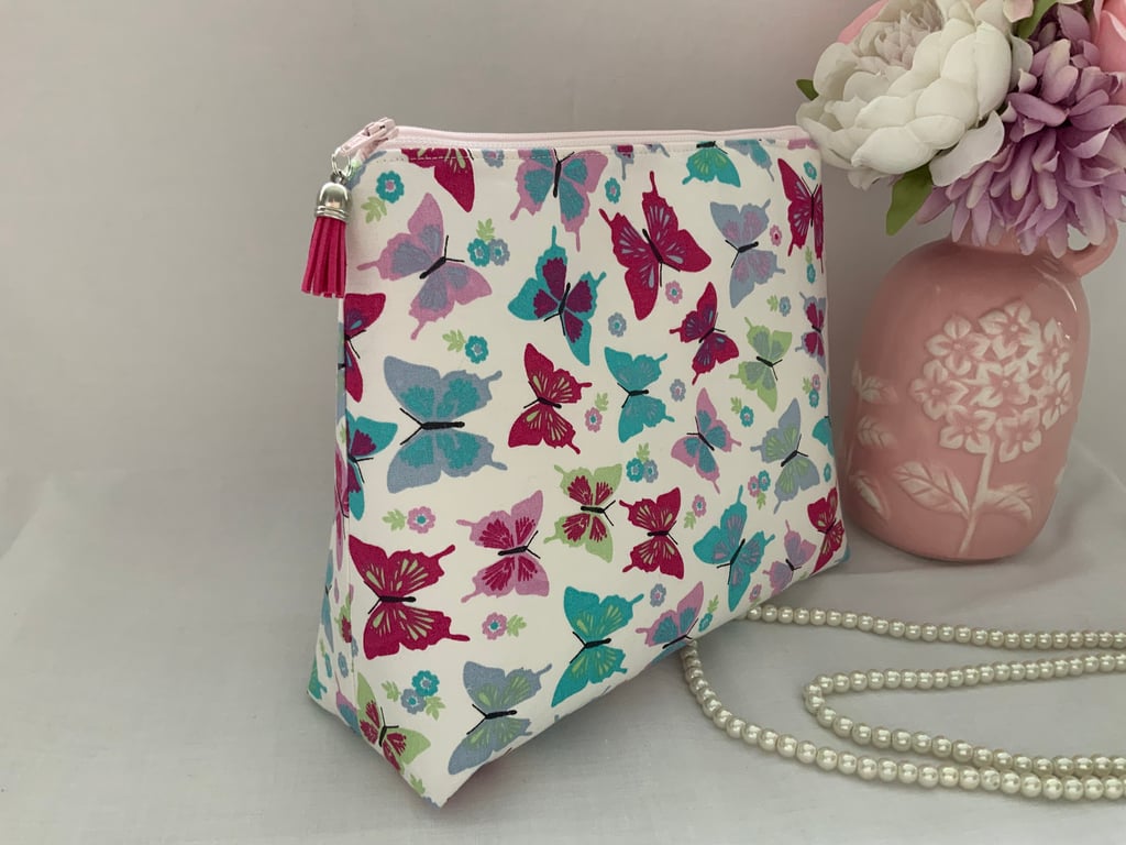 Toiletry Bag, Large Cosmetic Bag, Make Up Bag, Travel Bag, Cosmetic Purse