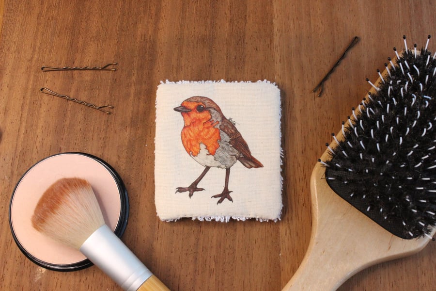Robin Washable & Reusable Eco Fabric Bird Face Wipe Gift Set