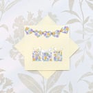 Birthday card bunting gift presents