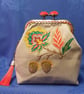 The Jacobean Autumn Acorns Coin Purse