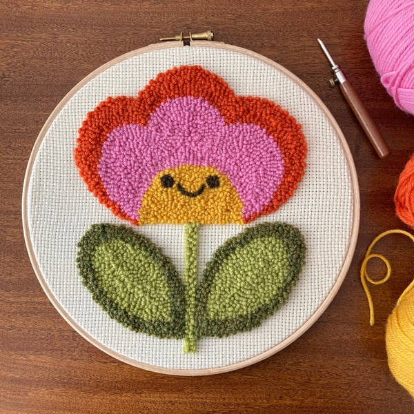 Punch Needle Pattern For Beginners. Punch Needle Patterns.
