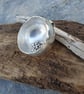 Silver domed statement pendant  - Image 2