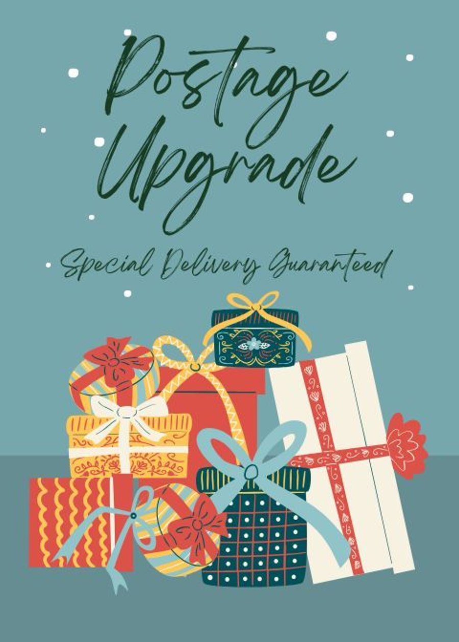 Postage Upgrade To Royal Mail Special Delivery