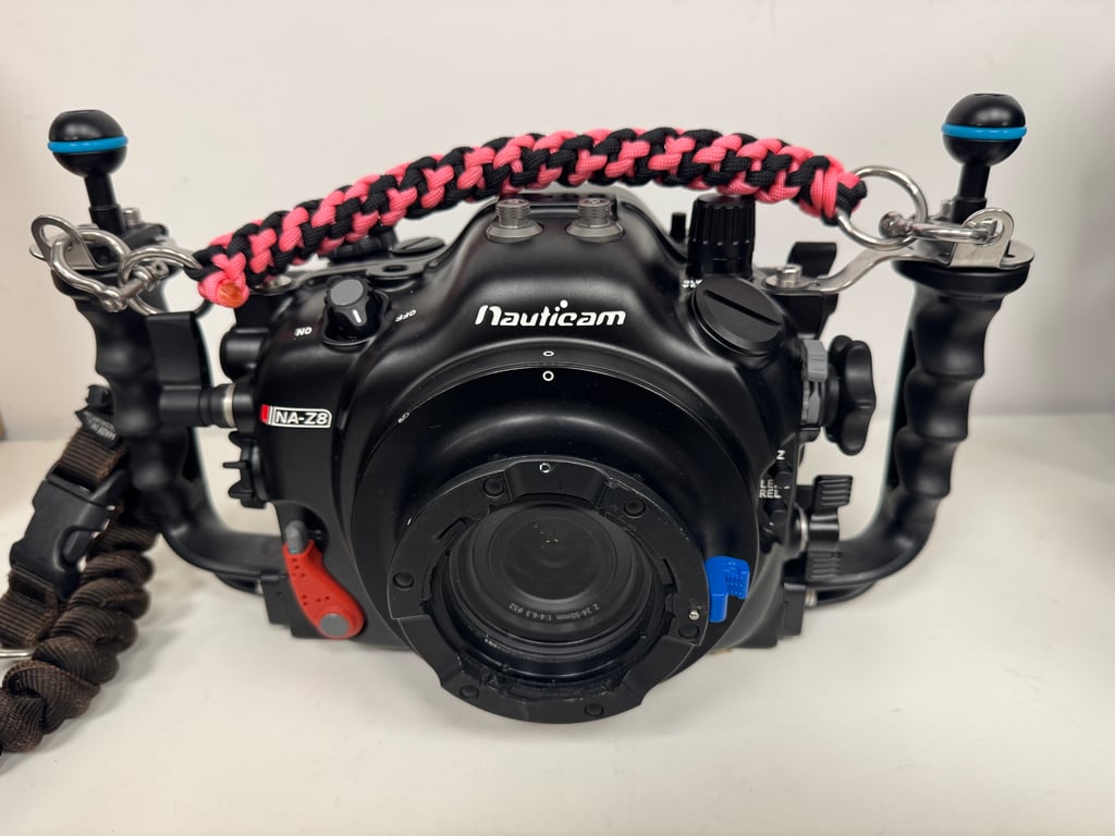 Paracord Rope Handle for Underwater Camera Housing