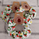 Welsh themed Hair scrunchie, elastic hairband, Hair accessories 
