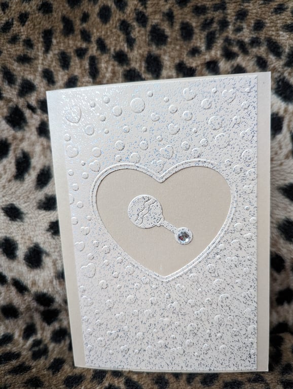 New Arrival Rattle Card