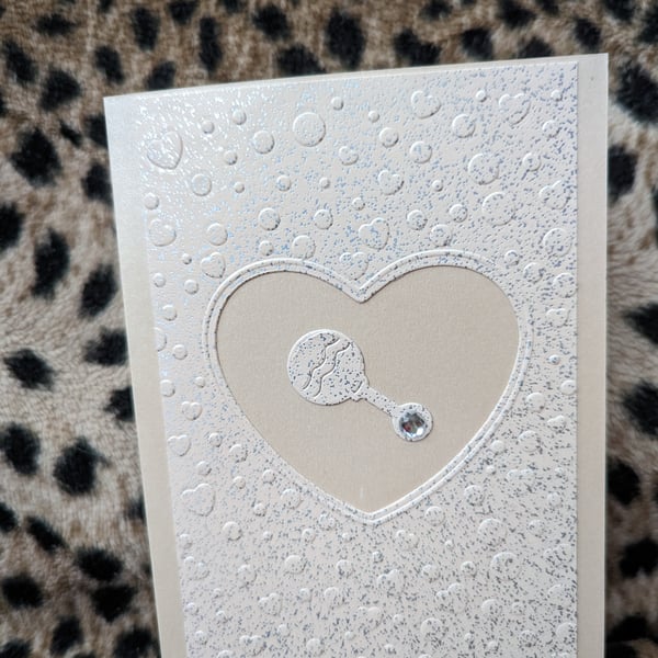 New Arrival Rattle Card