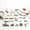 De-stash. Miscellaneous bronze-plated jewellery findings