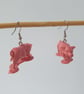 Big Pig Earrings - Upcycled Vintage Toys - Image 6