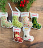 Personalised Stocking Hanging Decorations  - Image 1