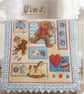 Hand quilted Playtime Baby Quilt or play-mat - Image 2