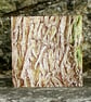 Greetings Card - Blank - Willow Tree Bark - Image 2
