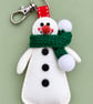 Handmade Felt Keyring or Bag Charm