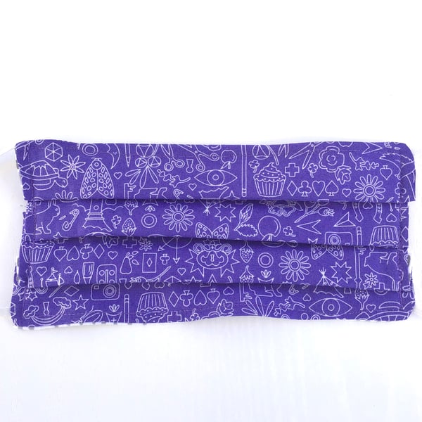 Purple Face Mask 