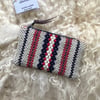 Woolly Wallet - Rosy Red. Handwoven in Wales