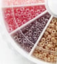 1800 Miyuki Size 11 Pastel Ceylon Seed Beads in a 12 Colour Wheel - Image 7