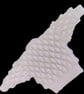Hand Knitted Baby Cardigan, White Bobble Pattern, Gender-Neutral, 0-6 Months - Image 6