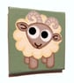 Ram Fridge Magnet - cute original handpainted sheep magnet - Image 2