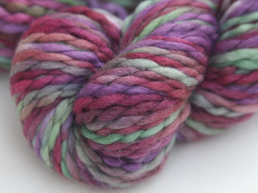 SALE Heath - Chunky merino wave wrap yarn