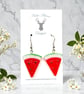 Charm Earrings - Watermelon