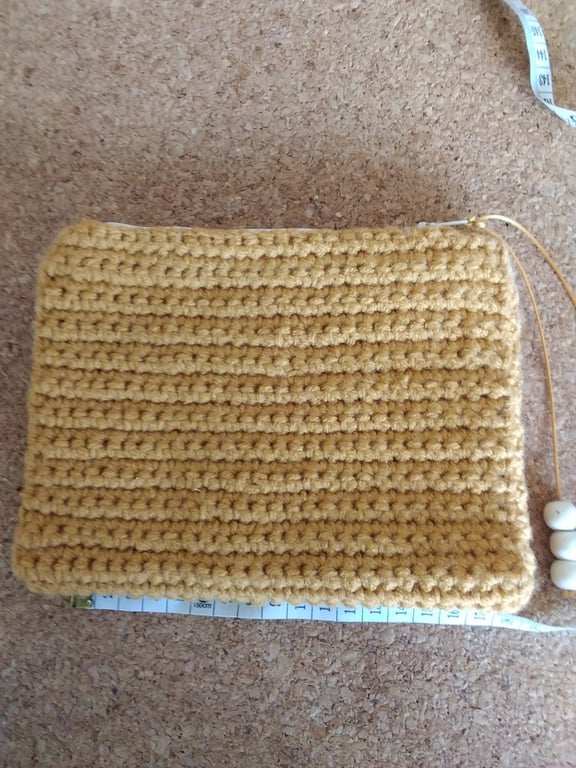 Handmade crochet purse