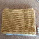 Handmade crochet purse