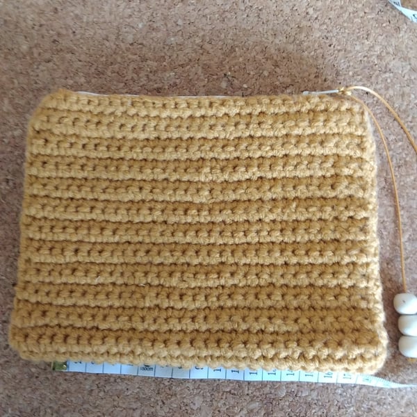 Handmade crochet purse