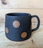 Spotty black toasted mugs - Image 4