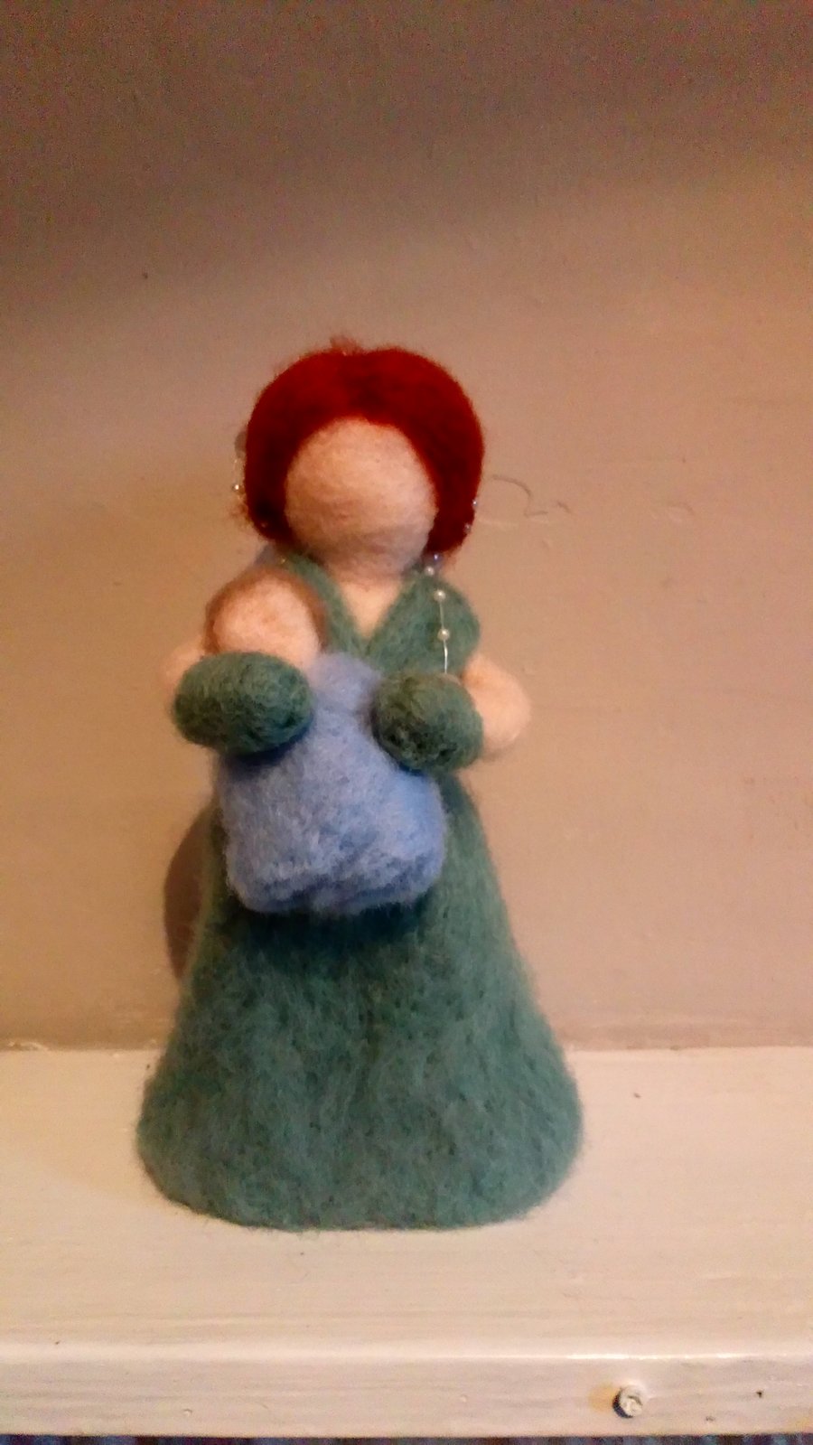 Handmade Needle Felted Mother and Baby