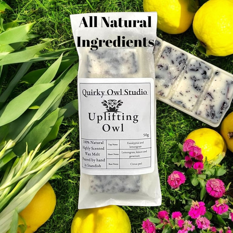Uplifting 100% Natural Highly Scented Soy Wax Melt
