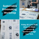 Tetrapak Sustainable Printmaking Workshop June 2026 (in person near York)
