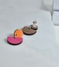 Colour Pop Dangly Stud Earrings - Image 3