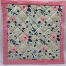 Handmade Padded and Quilted Heat Resistant Pot Holder