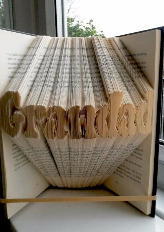 Grandad MMF Book Folding Pattern - EMAILED PDF PATTERN