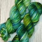 Sea Grass 100g Hand dyed Chunky Yarn
