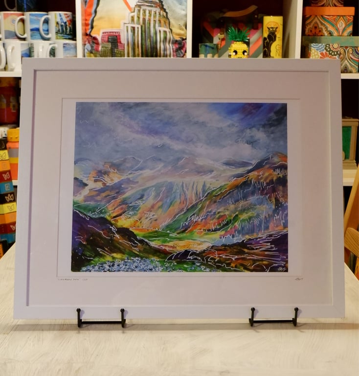 Llanberis Path Limited Edition Print - Framed 