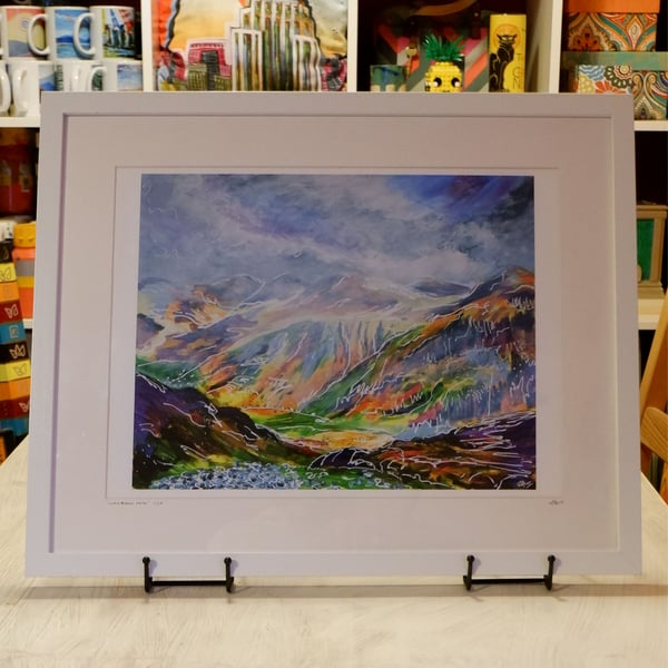 Llanberis Path Limited Edition Print - Framed 