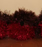Hand Knitted Tinsel Robin Bauble - Image 2