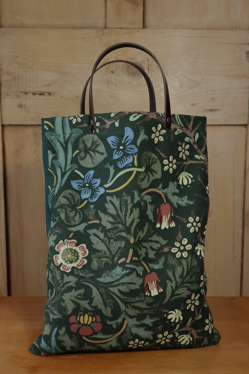 William Morris Small Tote Bag Blackthorn
