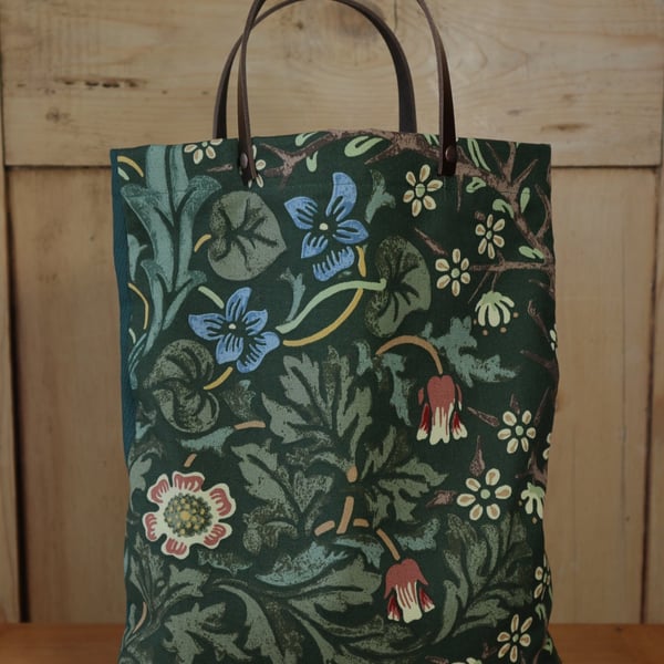 William Morris Small Tote Bag Blackthorn