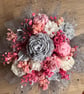 Handmade Flowerbox Candle Gift Elegant Soy Wax Decor Thoughtful Gift for Her Bea