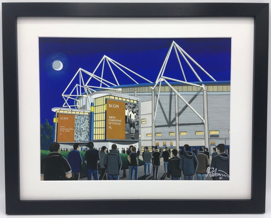Hull. Framed & Unframed RFC Fine Art Print, Rugby Club, Stadium Gift
