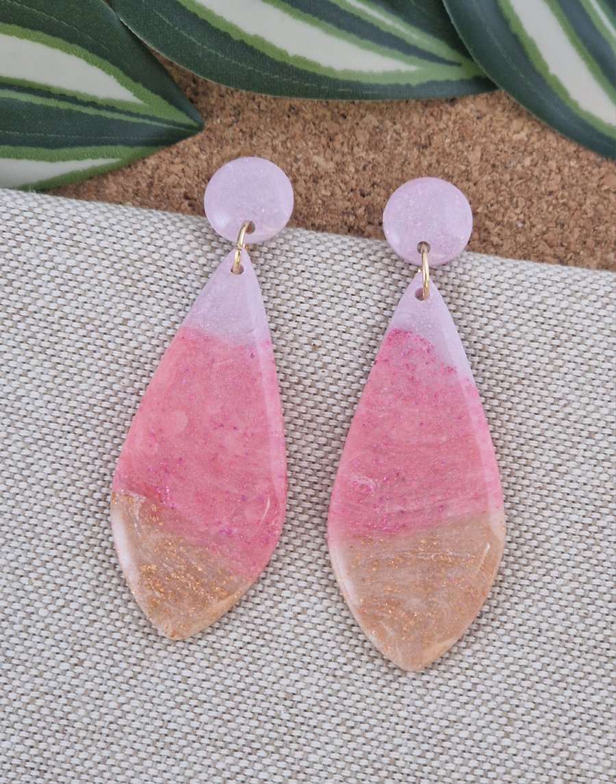 Polymer Clay Earrings: Pretty Pastels