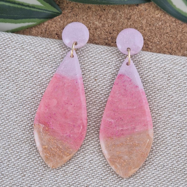 Polymer Clay Earrings: Pretty Pastels